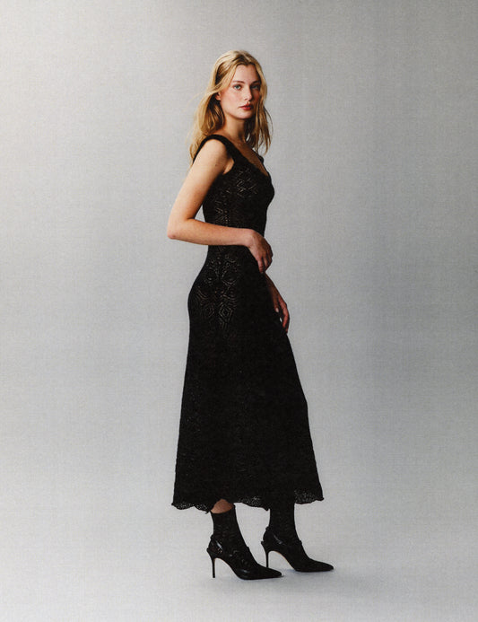 Vaughn Pointelle Dress