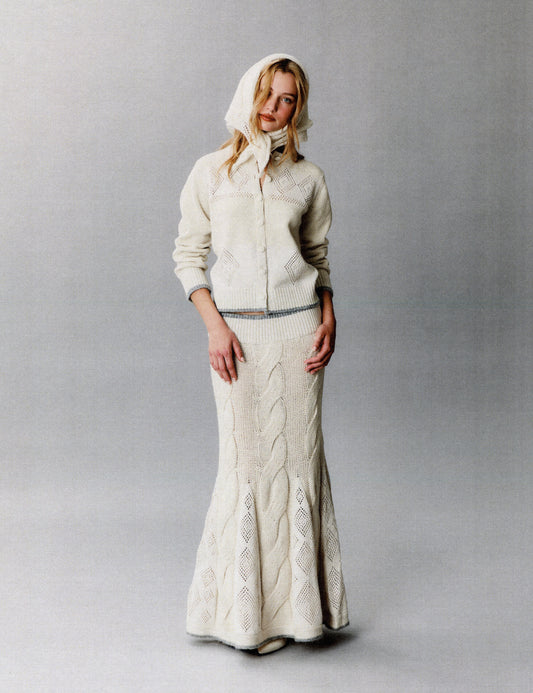 Hollis Pointelle Scarf
