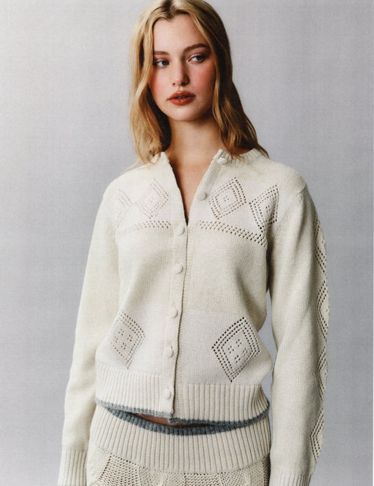 Wren Pointelle Cardigan