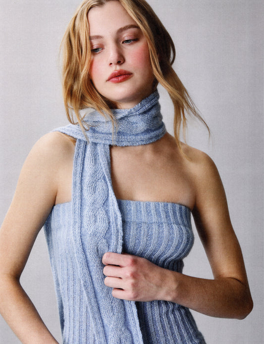 Quinn Cable Scarf