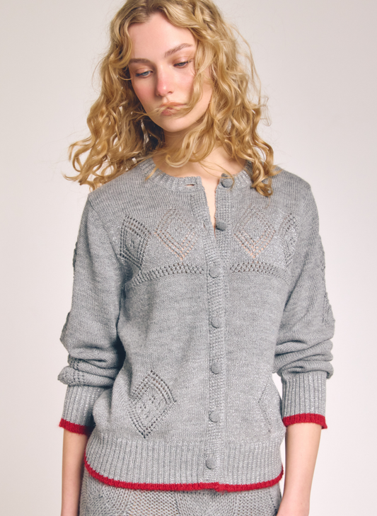 Wren Pointelle Cardigan