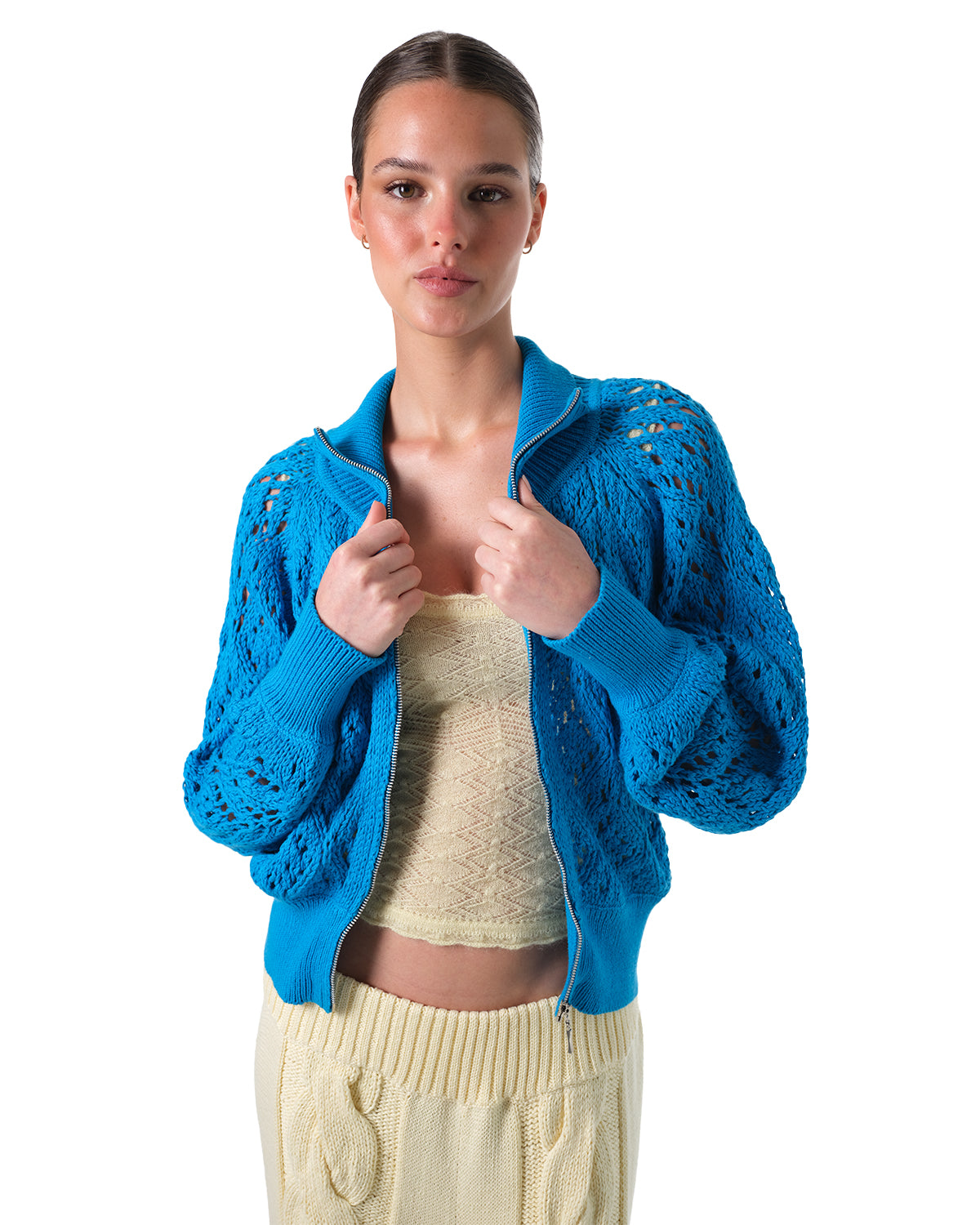 Finley Open Knit Jacket